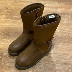 Brown Carter’s riding boots